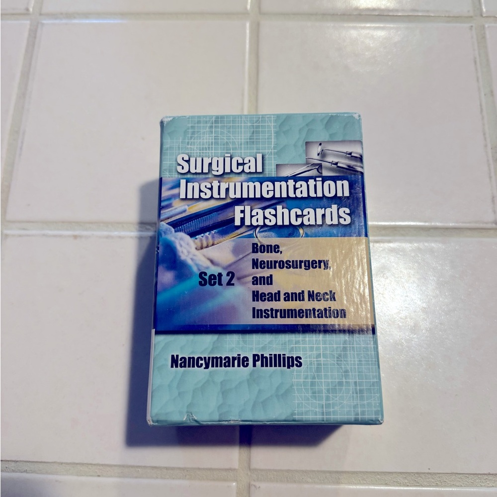 Sterile Processing Surgical Instrument Flashcards